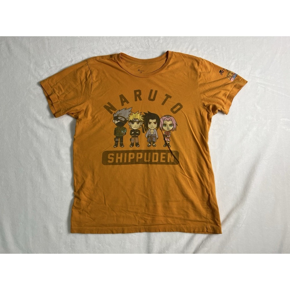 tokidoki x Naruto Shippuden Orange Crew Neck Short Sleeve T-Shirt M